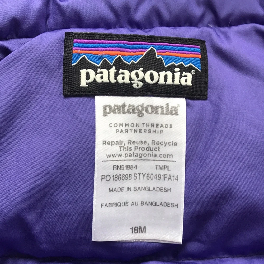 Patagonia Hi Loft Puffer Jacket (size 18m)